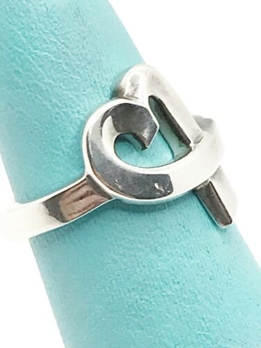 Tiffany & Co. Paloma Picasso SS 925 Loving Heart Ring Size 4.75 — DeWitt's  Diamond & Gold Exchange